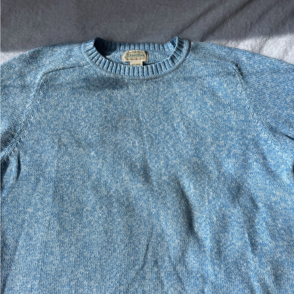 St. John's Bay Light Blue Crewneck Sweater